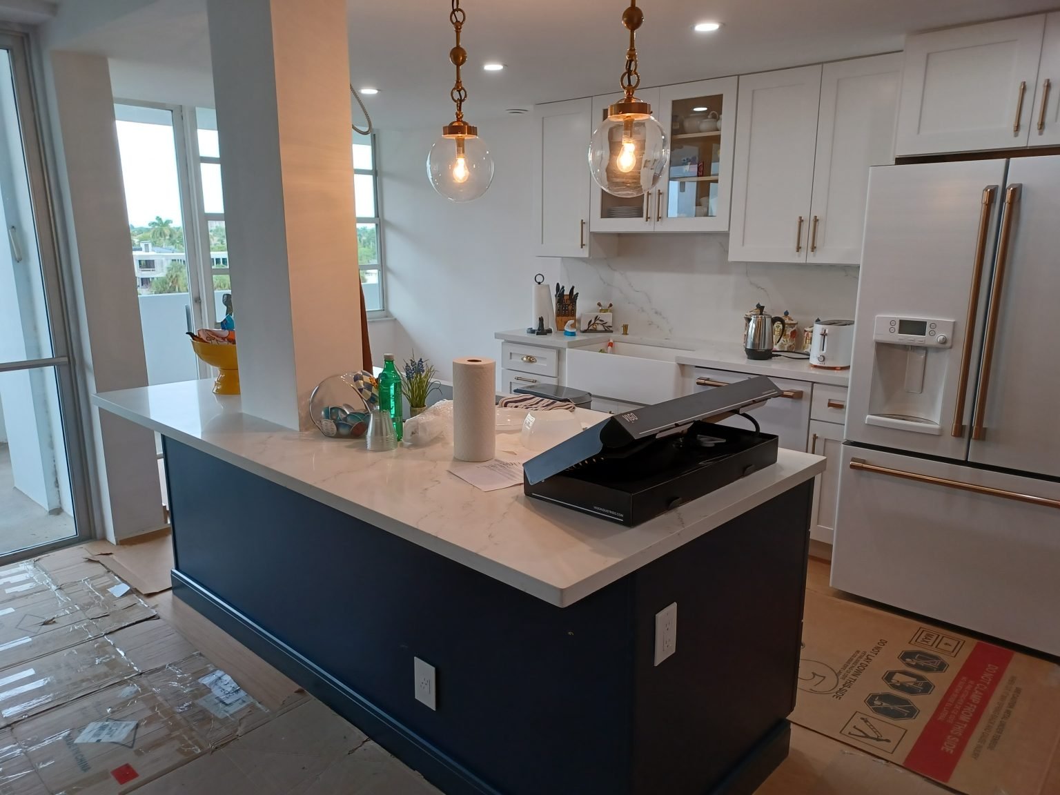 Completed interior project shown on the Cleo website